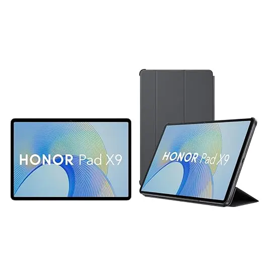 Honor Pad X9 with Free Flip-Cover 11.5-inch (29.21 cm) 2K Display, Snapdragon 685, 4GB, 128GB |