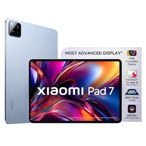 Xiaomi Pad 7 |Qualcomm Snapdragon 7+ Gen 3 |28.35cm(11.16") Display |8GB, 128GB |